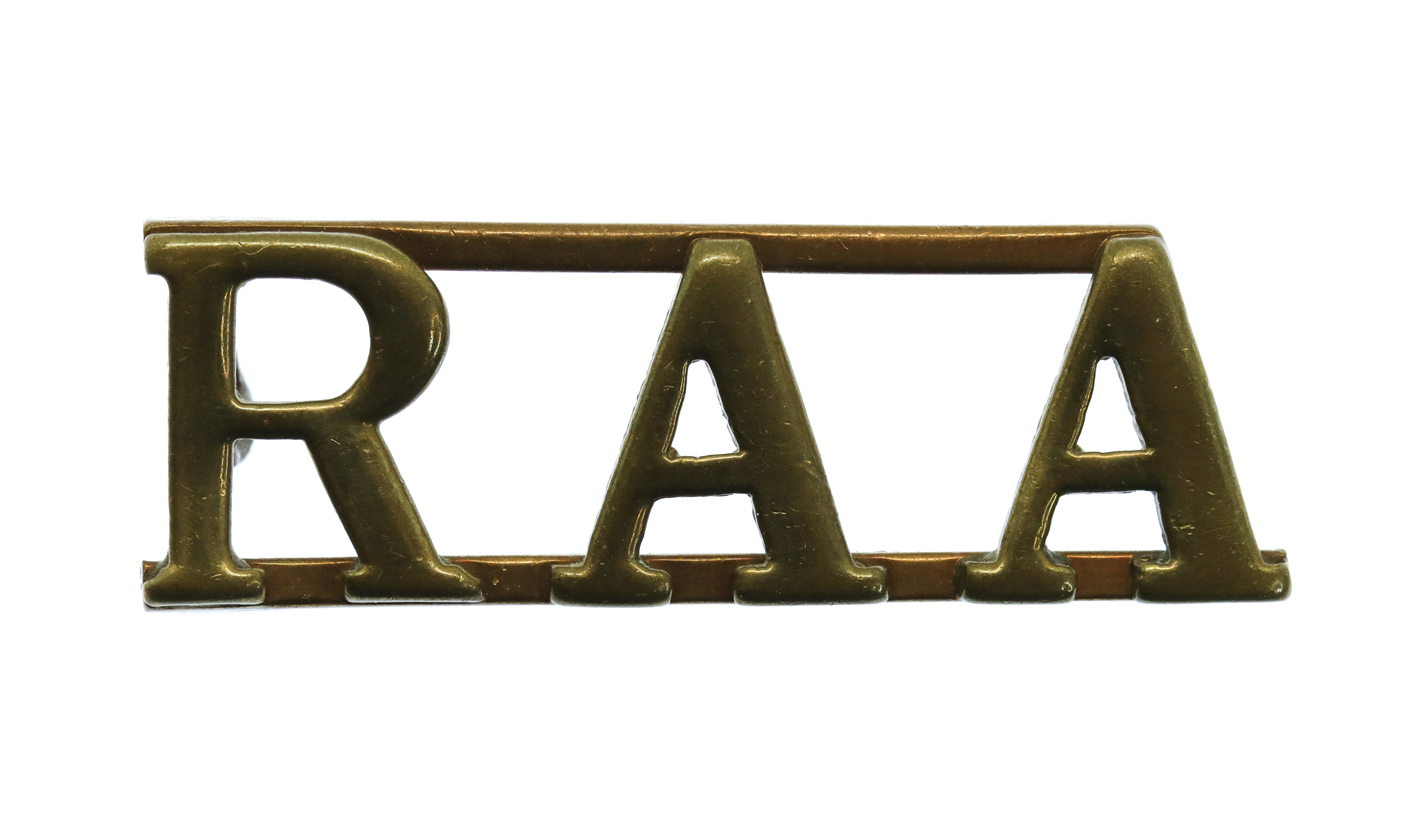 Royal Australian Artillery (R.A.A.) Shoulder Title