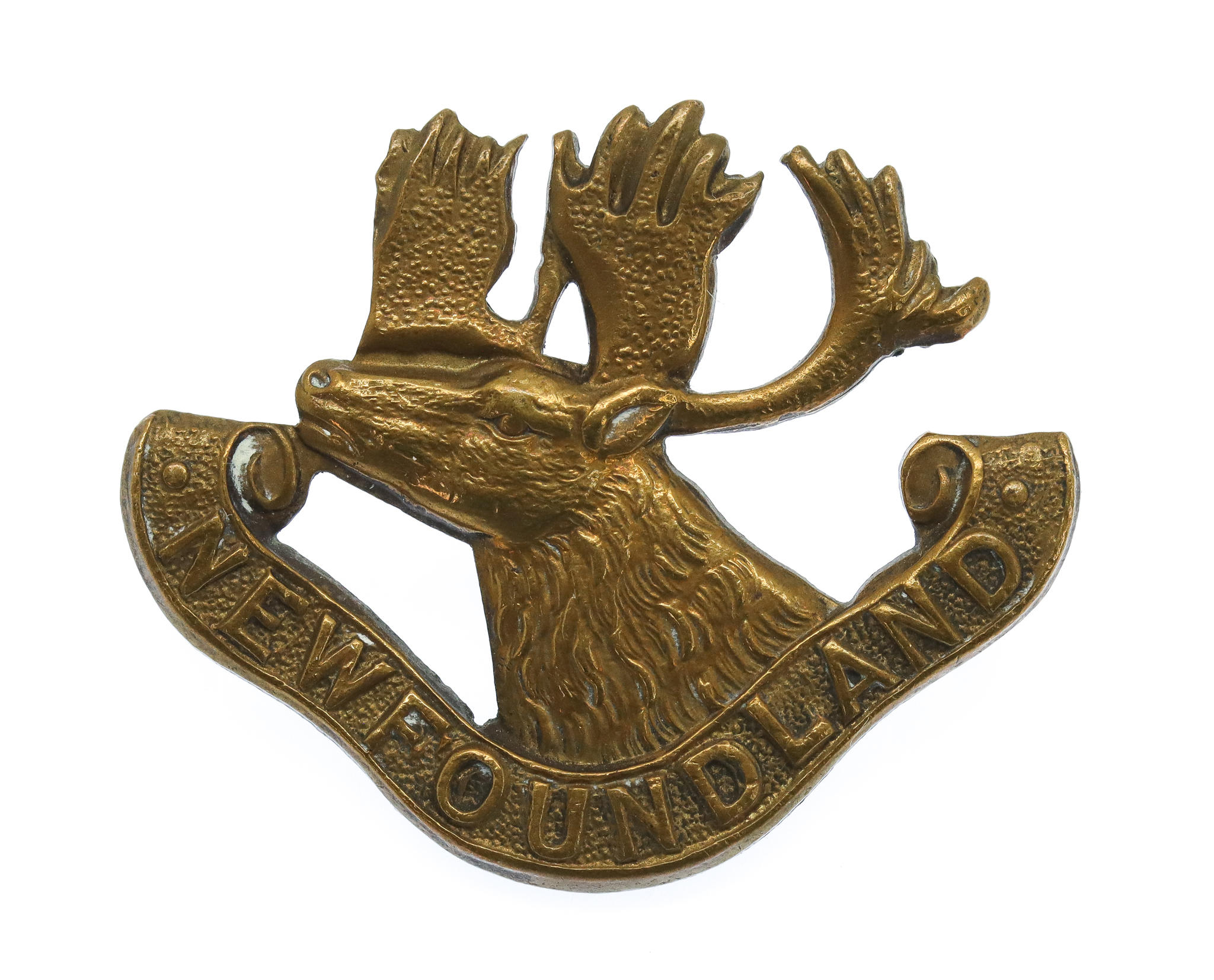 Scarce 1st Newfoundland Regiment Cap Badge (c.1914-18)
