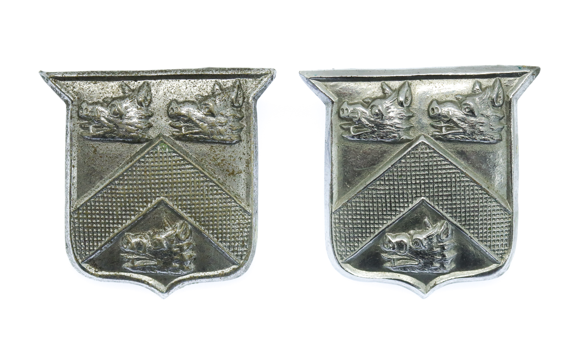 Pair of Grimsby Borough Police Collar Badges