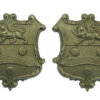 Pair of Maidstone Borough Police Collar Badges