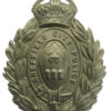Sheffield City Police Wreath Helmet Plate - King's Crown