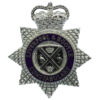 Liverpool & Bootle Constabulary Senior Officer's Enamelled Cap Badge - Queen's Crown