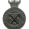Liverpool & Bootle Constabulary Cap Badge - Queen's Crown