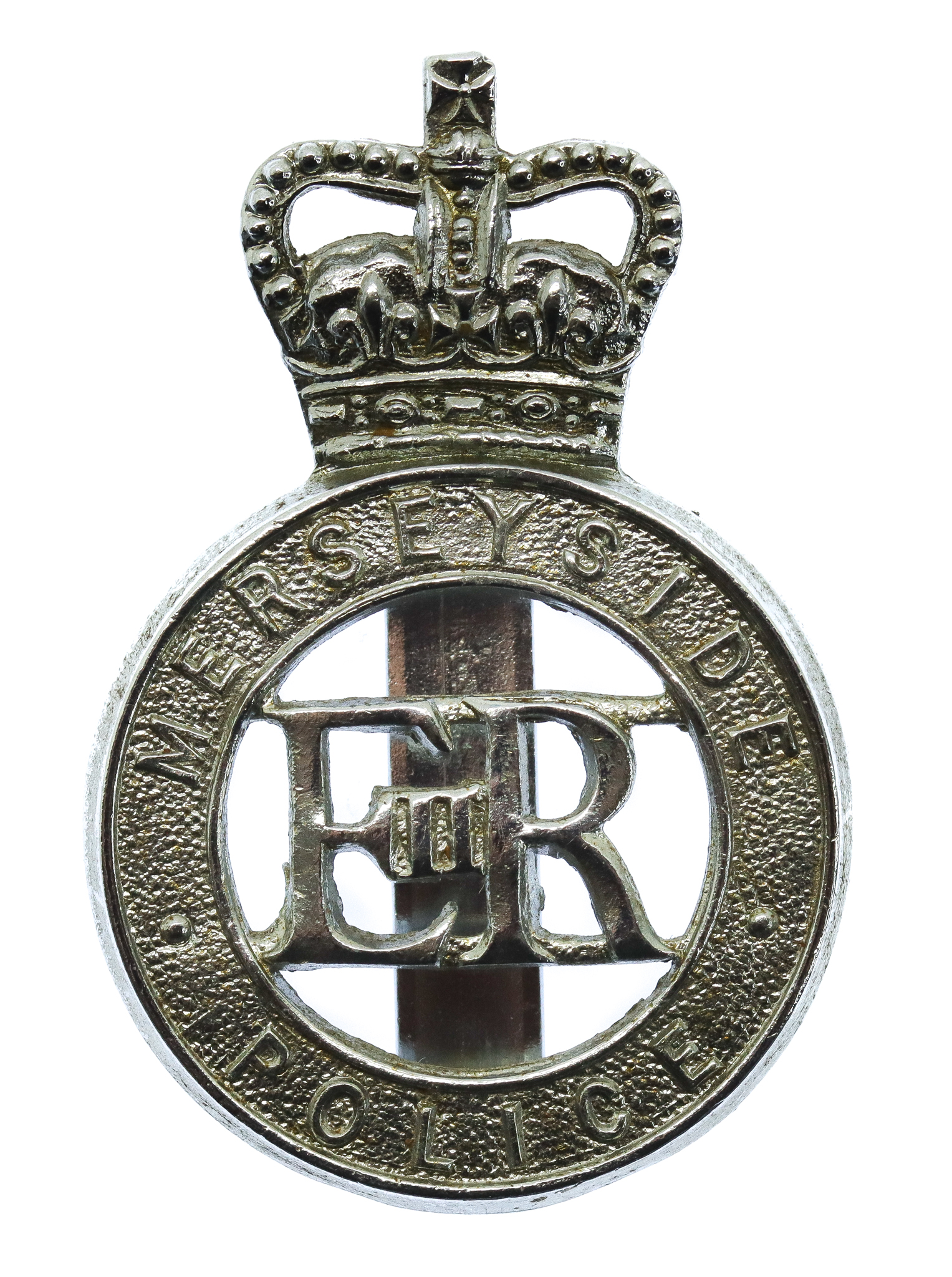 Merseyside Police Cap Badge - Queen's Crown