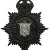Southampton Police Night Helmet Plate - King's Crown