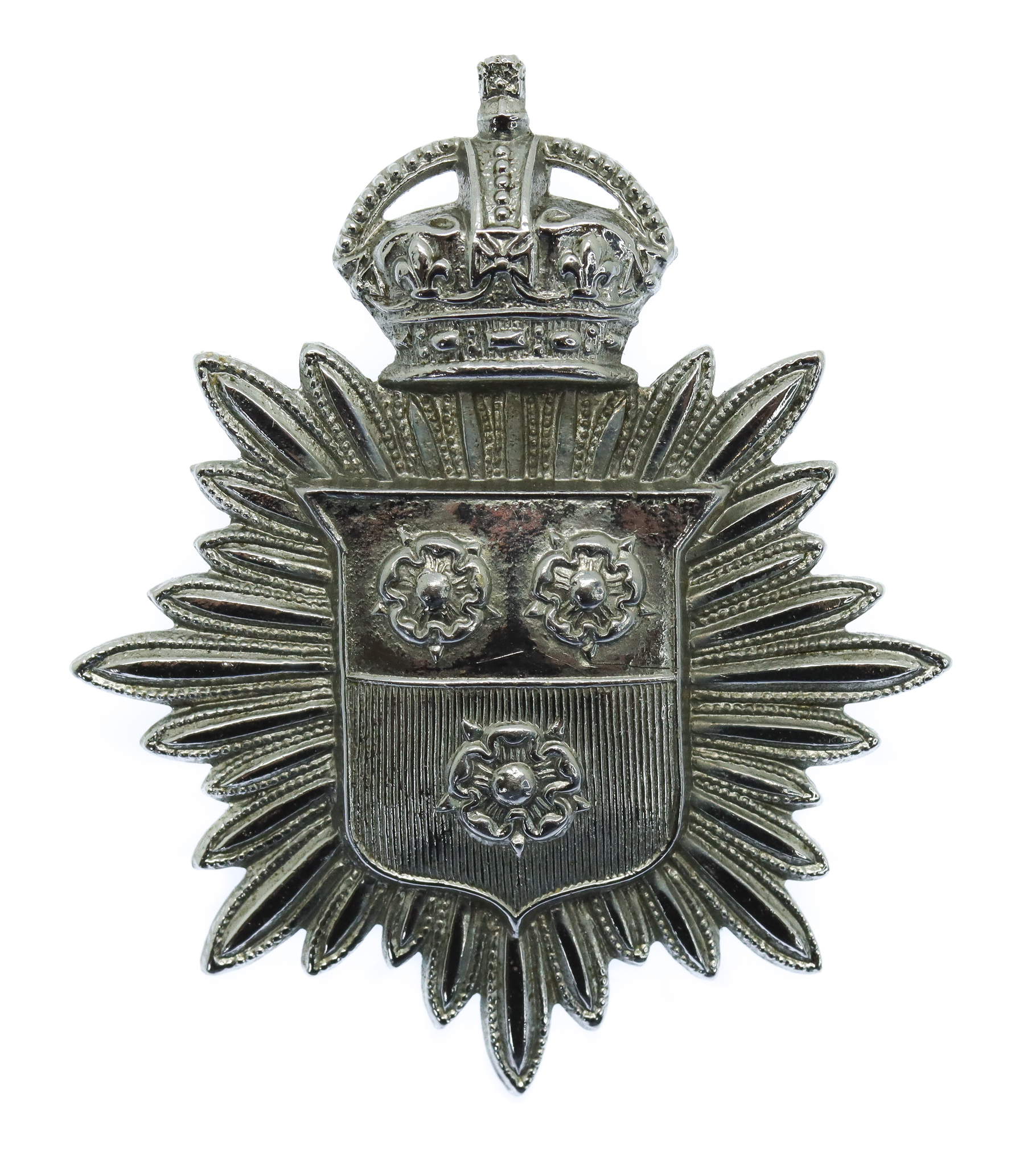 Southampton Police Star Cap Badge - King's Crown