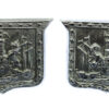 Pair of Southampton Police Collar Badges