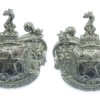Pair of Ashton-Under-Lyne Borough Police Collar Badges