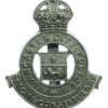 Lancaster City Police Special Constabulary Cap Badge - King's Crown