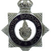 Accrington Borough Police Senior Officer's Enamelled Cap Badge - King's Crown