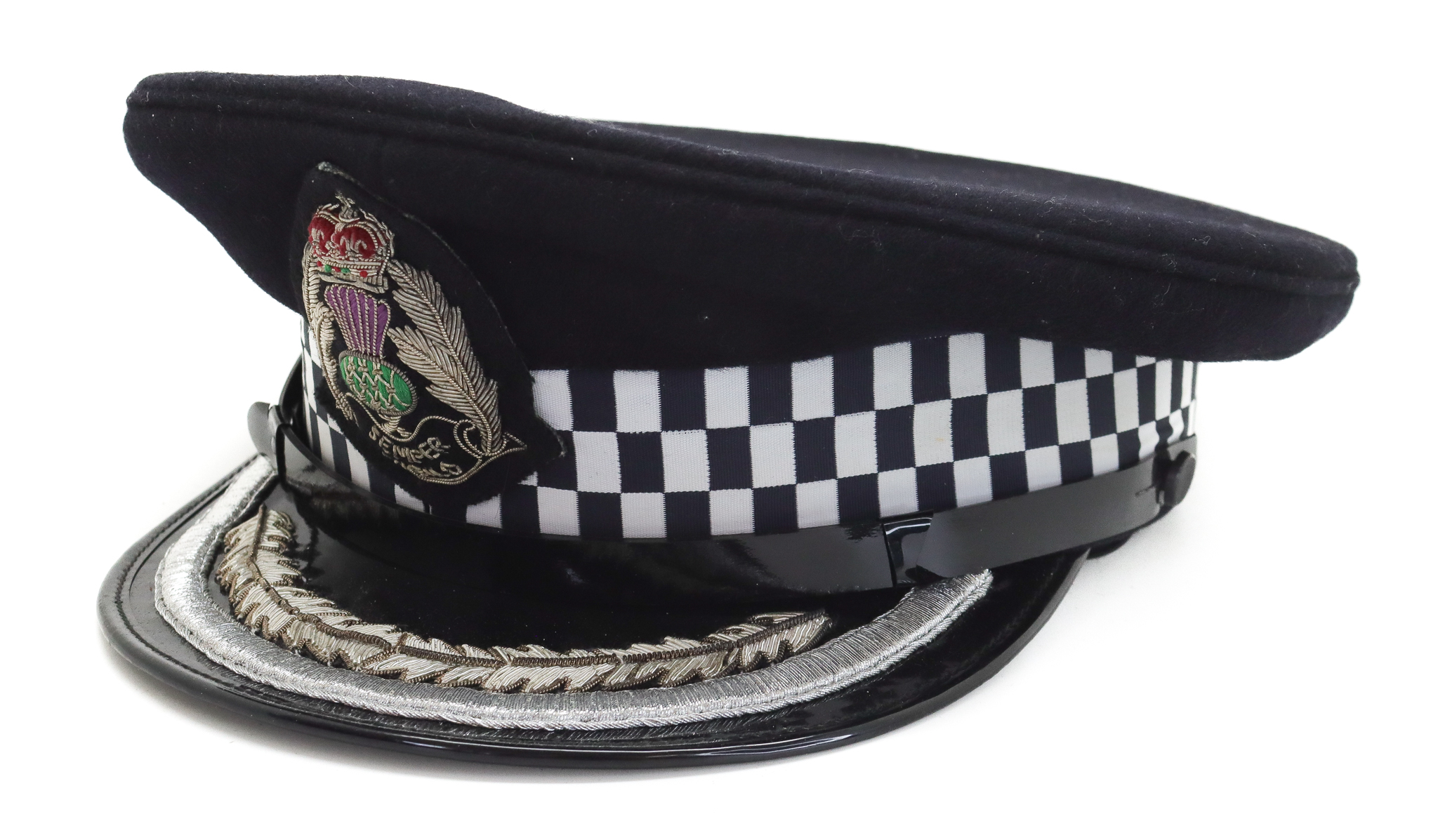 Scottish Police Forces Senior Officer's Peaked Cap (Post 1953)