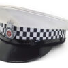 Lancashire Constabulary Traffic Officer's White Peaked Cap 