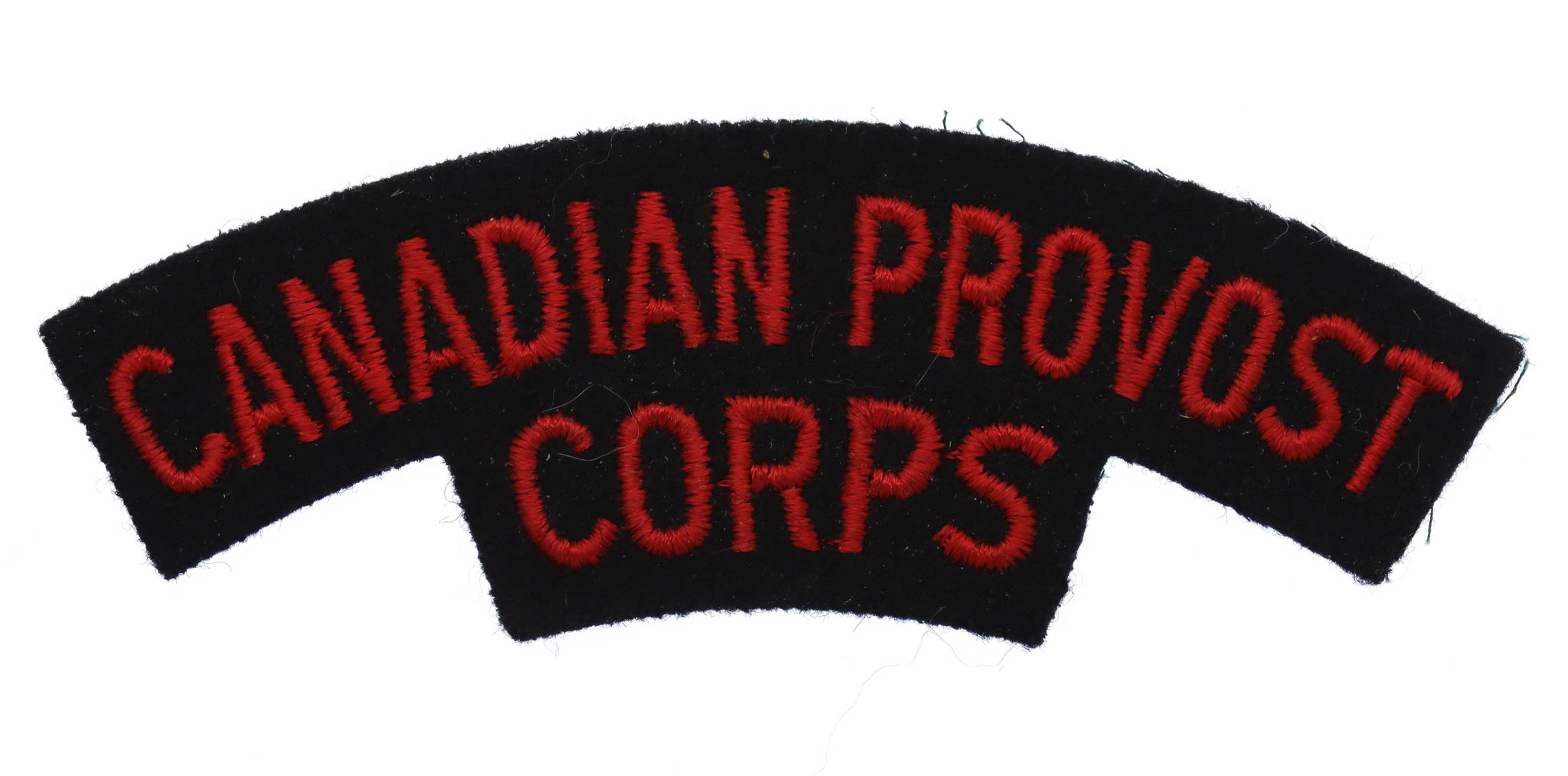 Canadian Provost Corps (CANADIAN PROVOST/CORPS) Cloth Shoulder Title