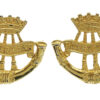 Pair of Princess Patricia's Canadian Light Infantry (P.P.C.L.I.) Collar Badges