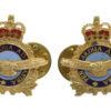 Pair of Canadian Forces Air Operations Branch Collar Badges