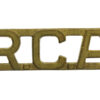 Royal Canadian Artillery (R.C.A.) Shoulder Title