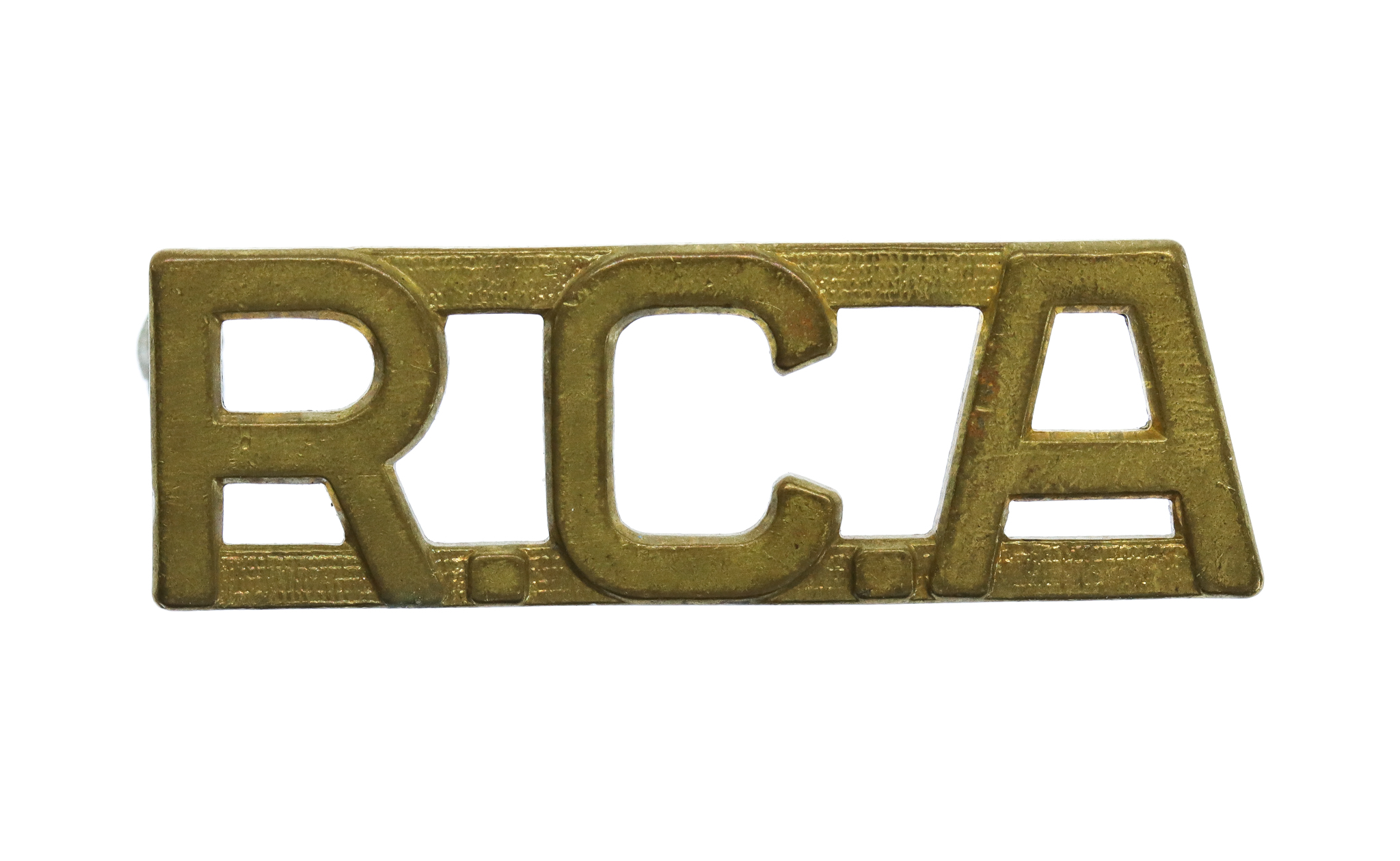 Royal Canadian Artillery (R.C.A.) Shoulder Title