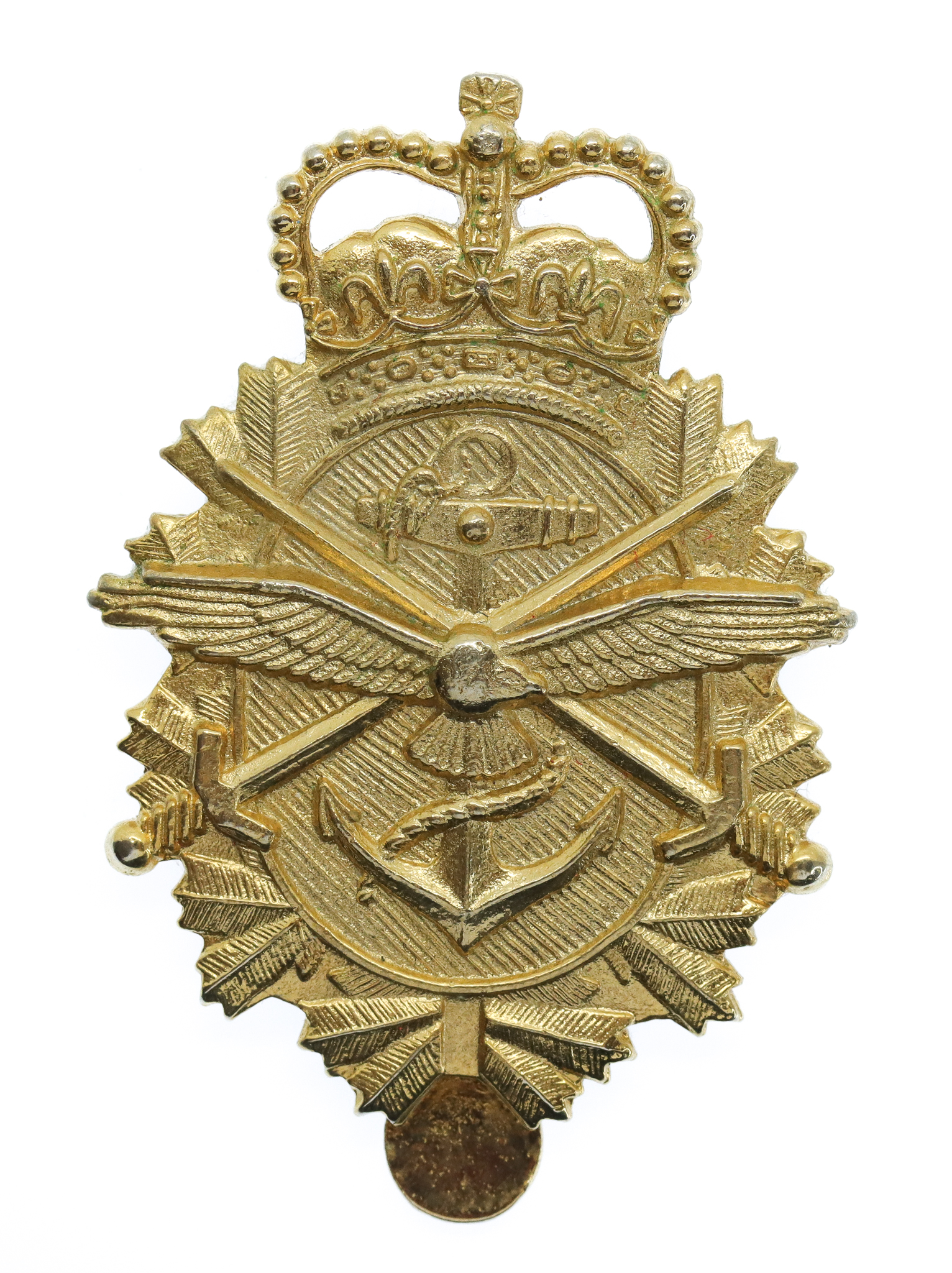 Canadian Armed Forces Cap Badge - Queen's Crown 