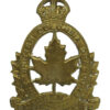 Canadian British Columbia Dragoons Cap Badge - King's Crown 