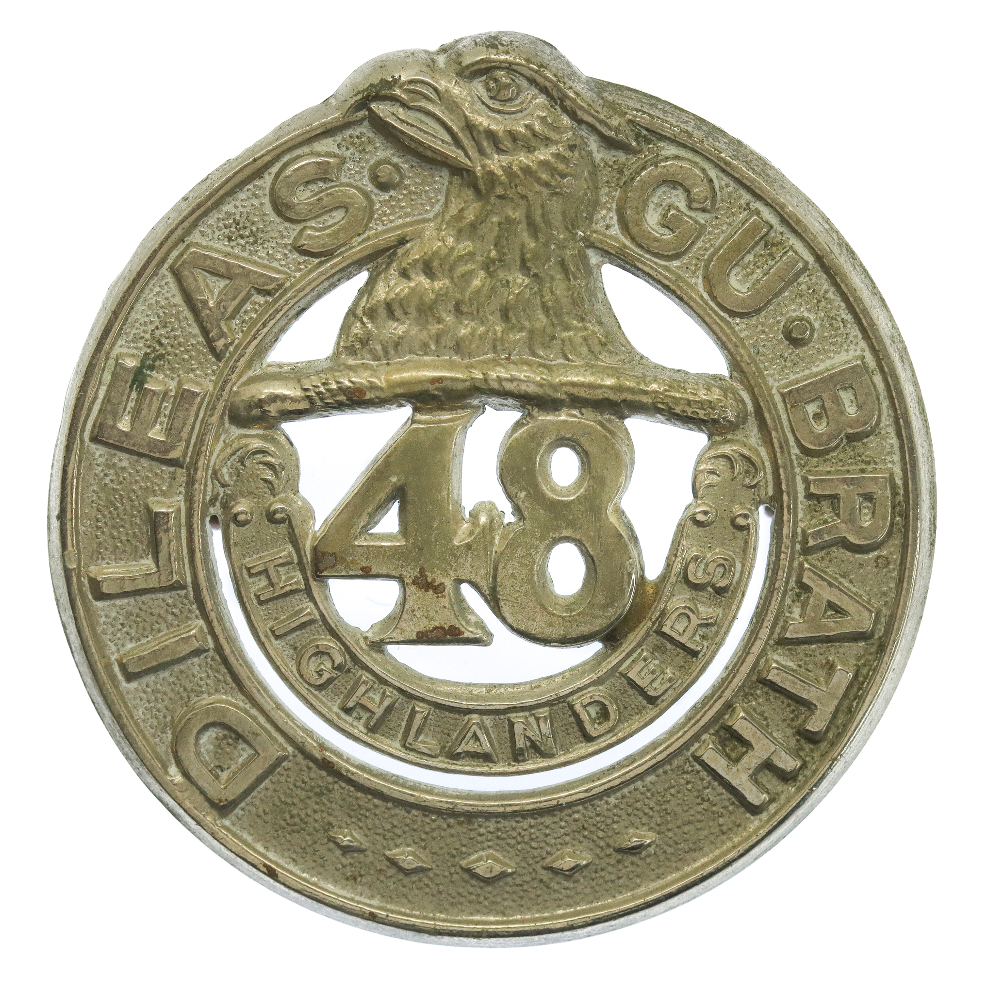 Canadian 48th Highlanders of Canada Cap Badge