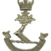Royal Military College Canada (Truth - Duty - Valour) Cap Badge - Queen's Crown