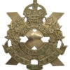 Canadian Scottish Regiment Cap Badge - King's Crown