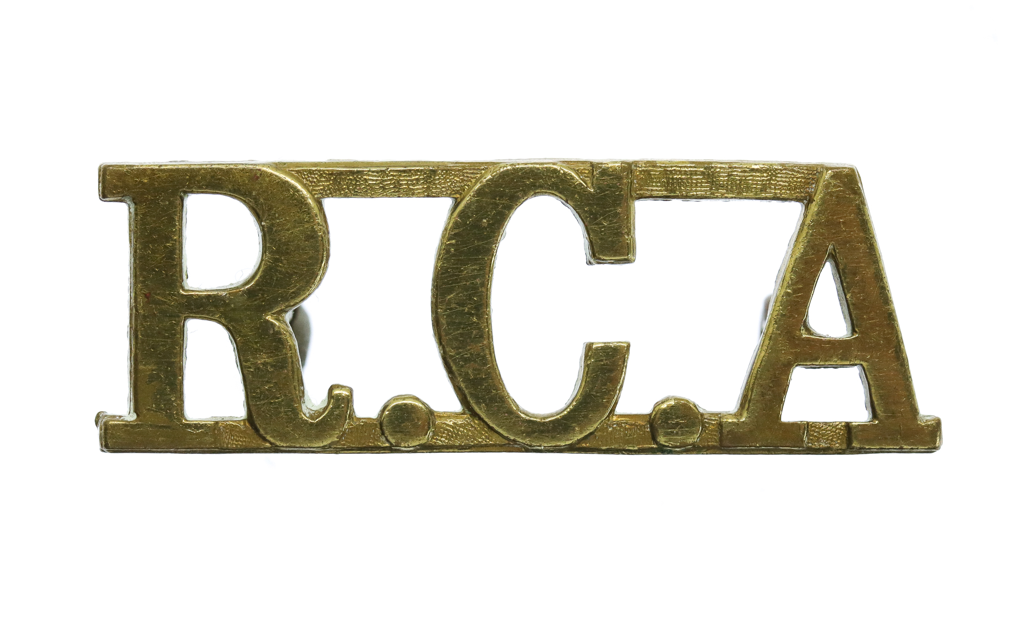 Royal Canadian Artillery (R.C.A.) Shoulder Title