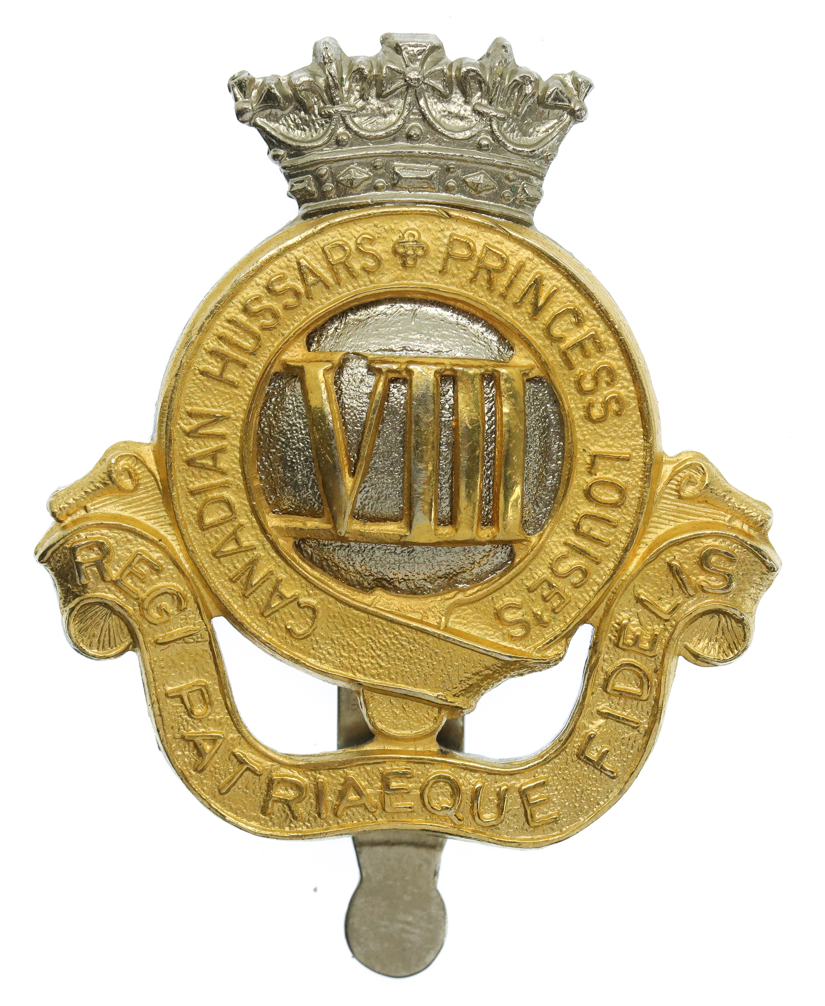 8th Canadian Hussars (Princess Louise's) Cap Badge