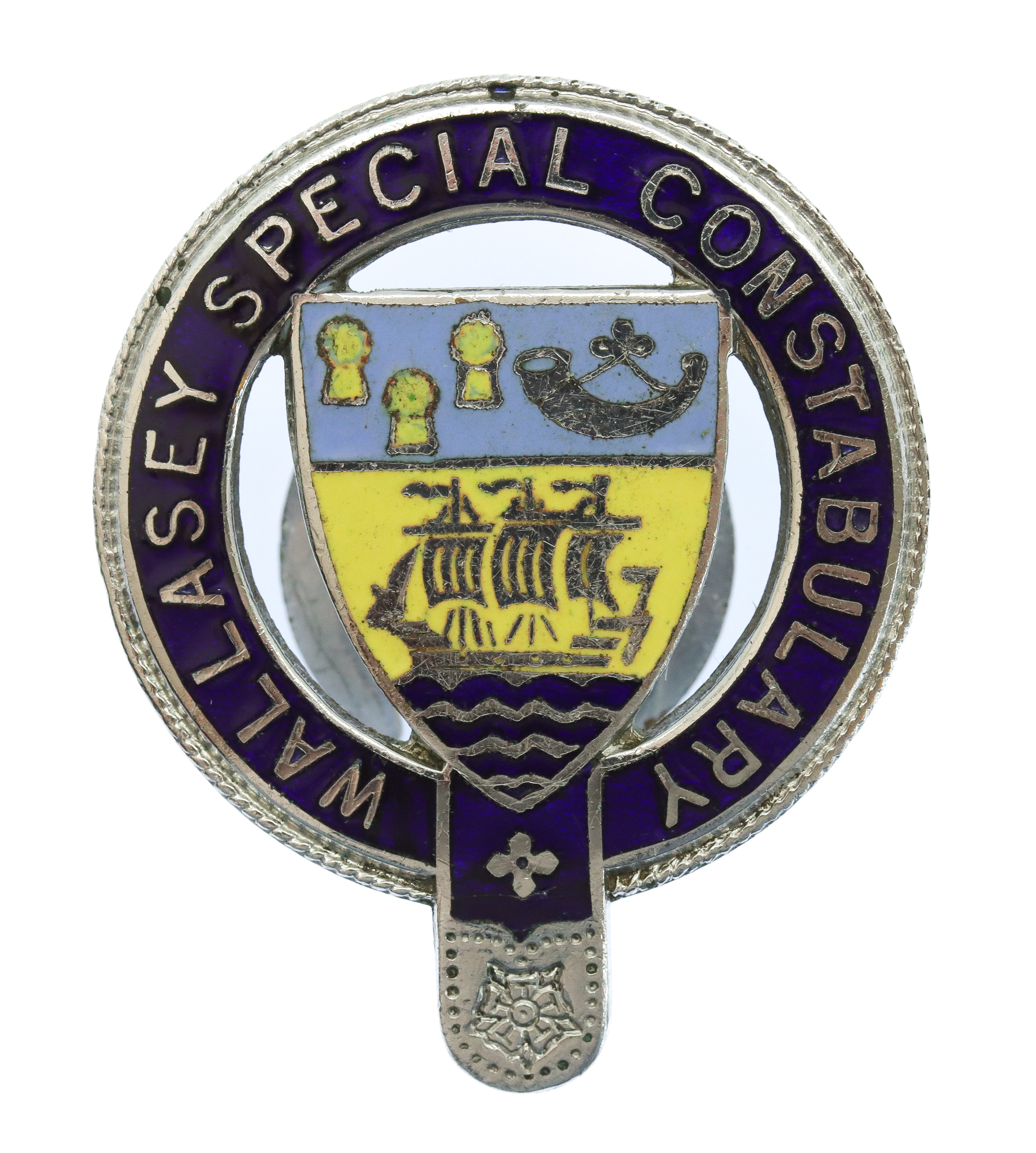 Wallasey Special Constabulary Enamelled Lapel Badge