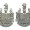 Pair of Eastbourne Borough Police Collar Badges