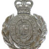 St. Helens Police Wreath Helmet Plate - Queen's Crown