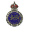 Surrey Constabulary Special Constable Enamelled Lapel Badge - King's Crown