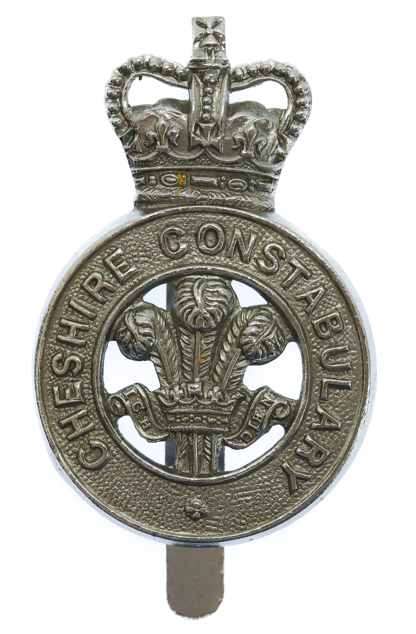Cheshire Constabulary Cap Badge - Queen's Crown