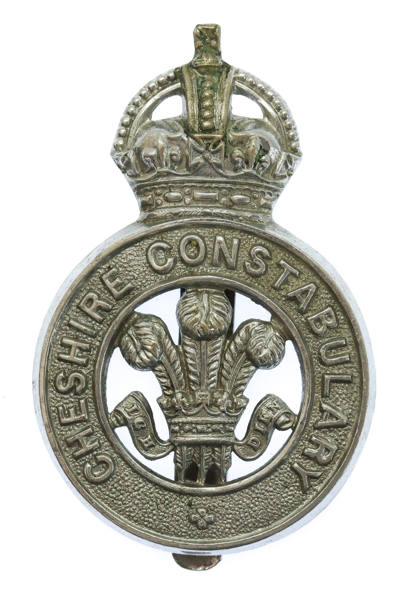Cheshire Constabulary Cap Badge - King's Crown