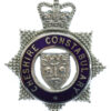 Cheshire Constabulary Senior Officer's Enamelled Cap Badge - Queen's Crown