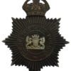 Carlisle City Police Night Helmet Plate - King's Crown