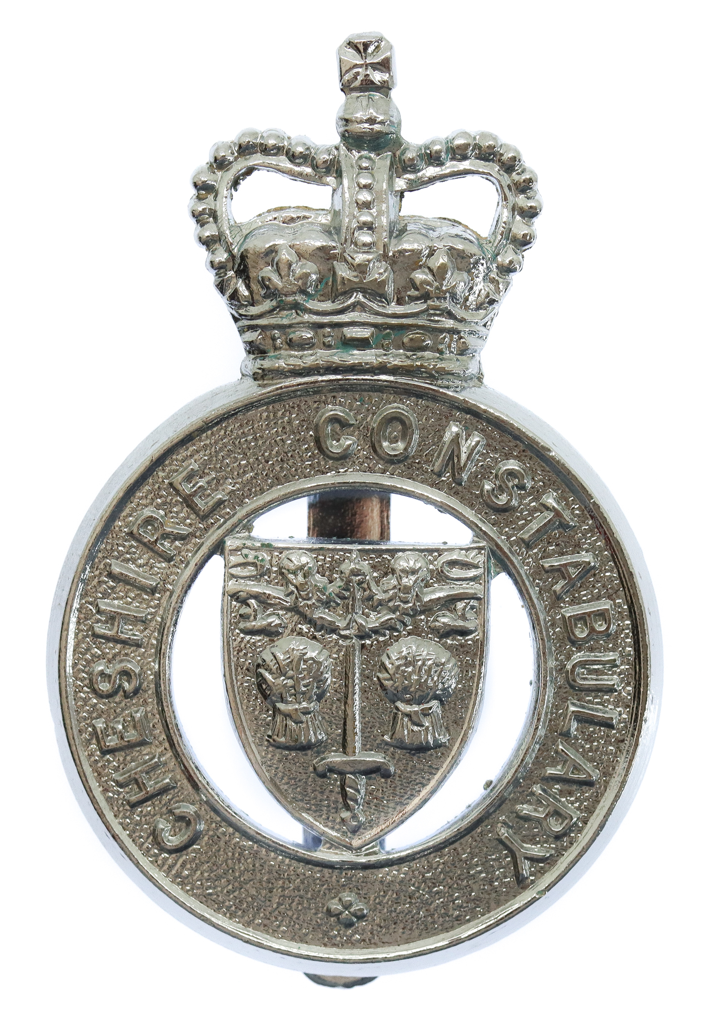 Cheshire Constabulary Cap Badge - Queen's Crown