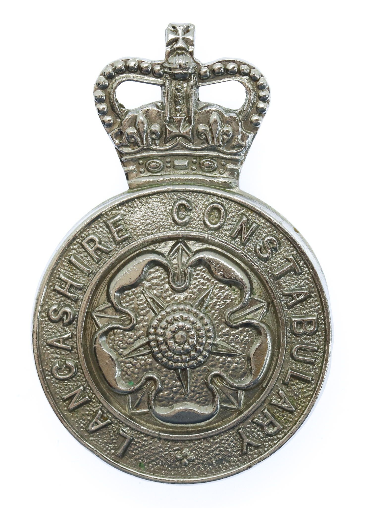 Lancashire Constabulary Cap Badge - Queen's Crown