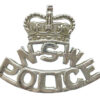 New South Wales Police Cap Badge - Queen's Crown (c.1953-72)