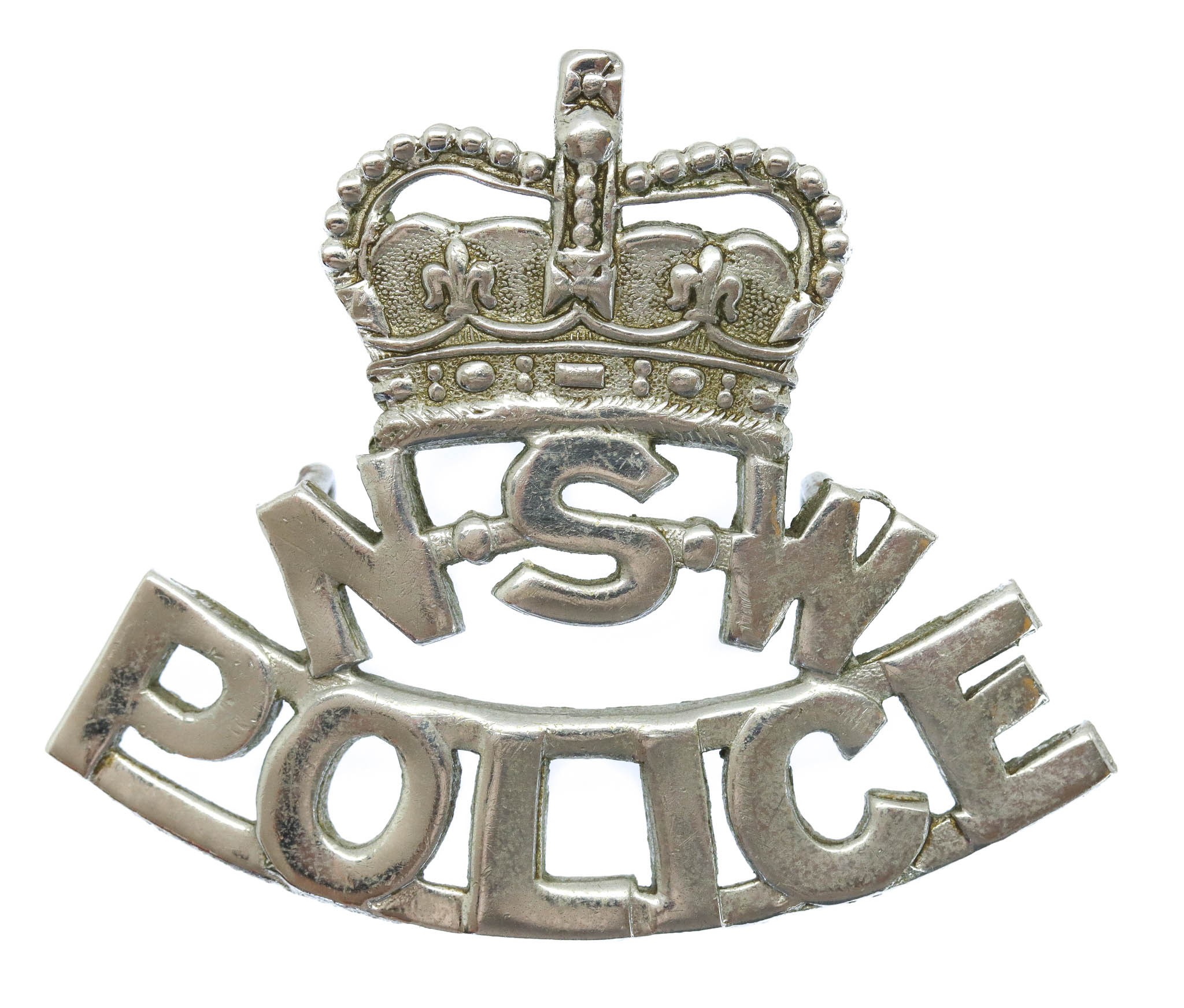 New South Wales Police Cap Badge - Queen's Crown (c.1953-72)