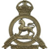 South African Constabulary Slouch Hat Badge - King's Crown (Voided Centre)