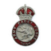 Army Cadet Force (A.C.F.) Enamelled Lapel Badge - King's Crown