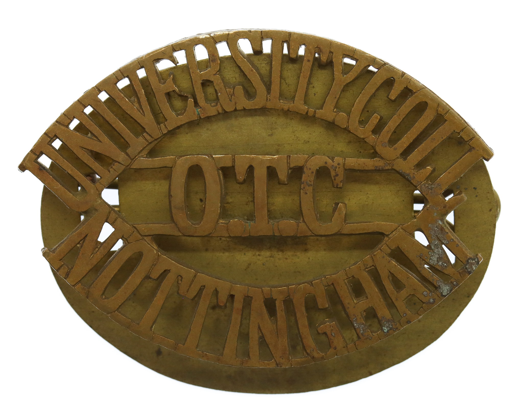 Nottingham University College O.T.C. (UNIVERSITY.COLL/OTC/NOTTINGHAM) Shoulder Title