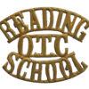 Reading School O.T.C. (READING/OTC/SCHOOL) Shoulder Title