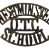 Westminster School O.T.C. (WESTMINSTER/OTC/SCHOOL) Shoulder Title