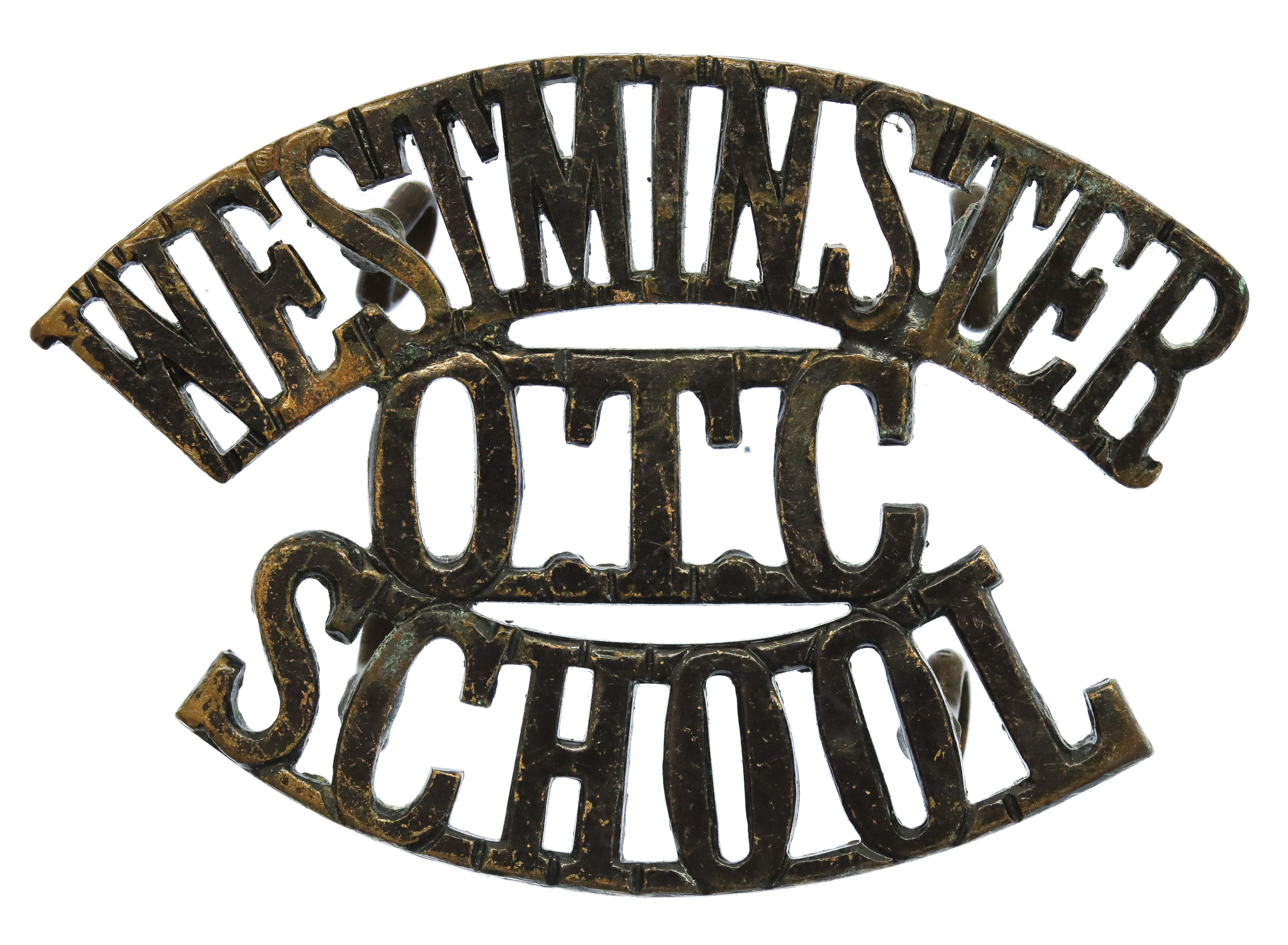 Westminster School O.T.C. (WESTMINSTER/OTC/SCHOOL) Shoulder Title