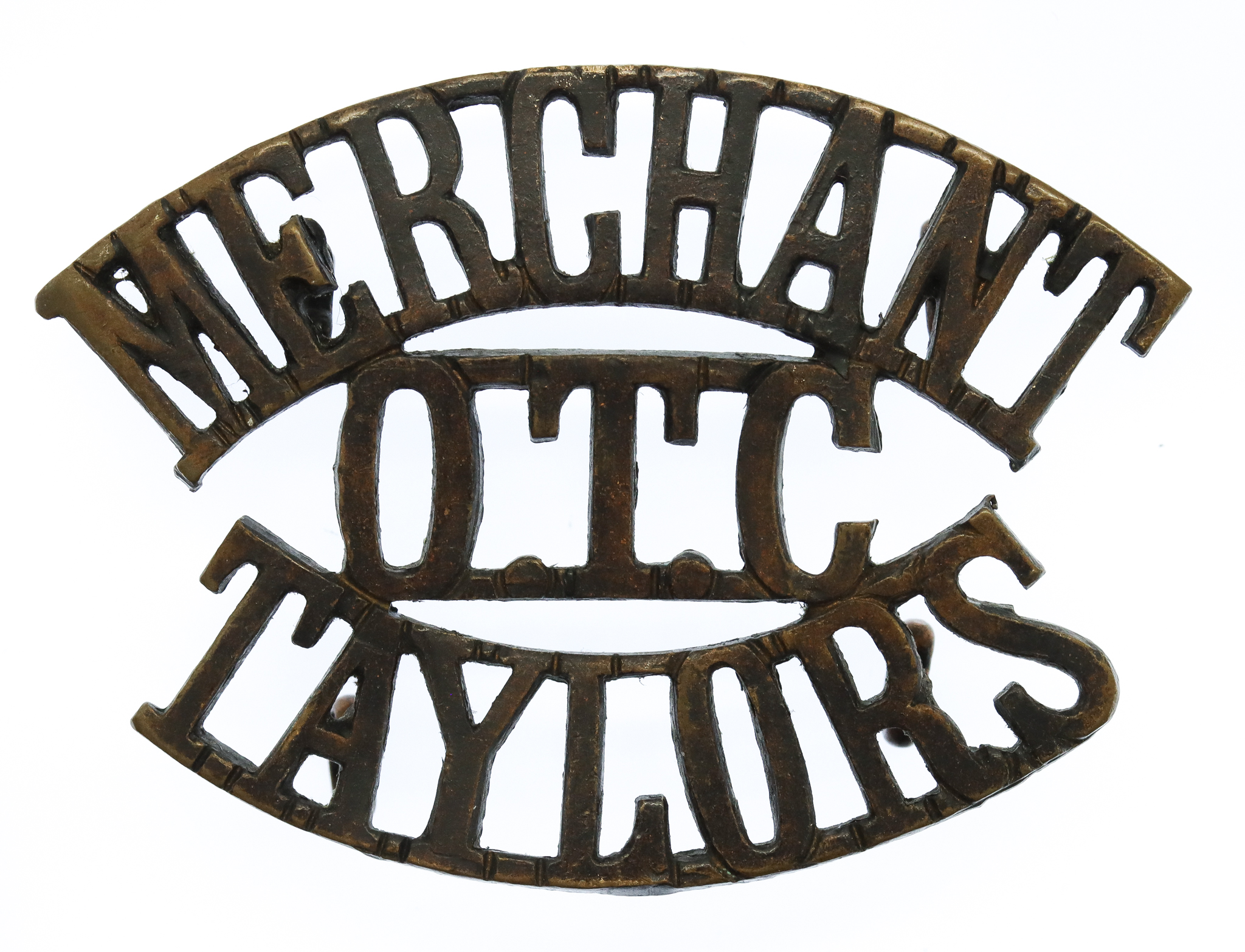 Merchant Taylors School O.T.C. (MERCHANT/OTC/TAYLORS) Shoulder Title