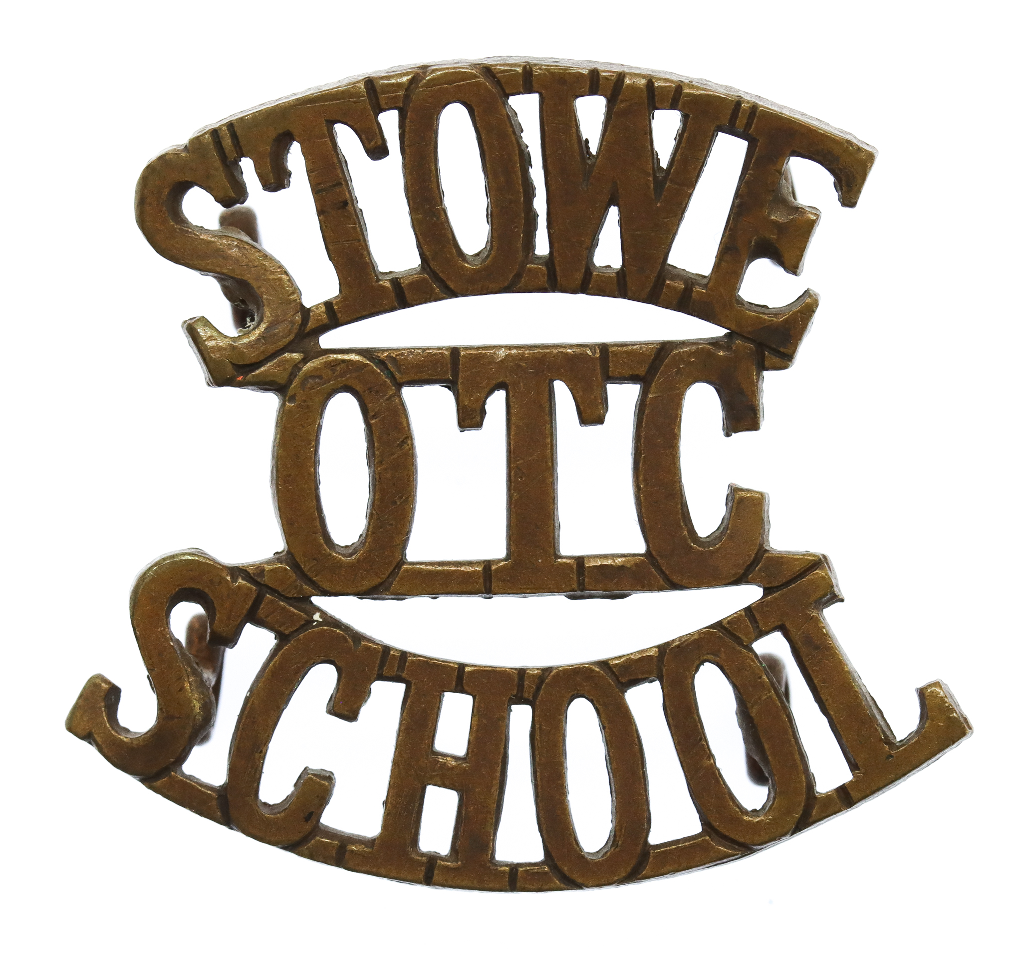 Stowe School, Buckinghamshire O.T.C. (STOWE/O.T.C./SCHOOL) Shoulder Title