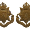 Pair of University of London O.T.C. Collar Badges