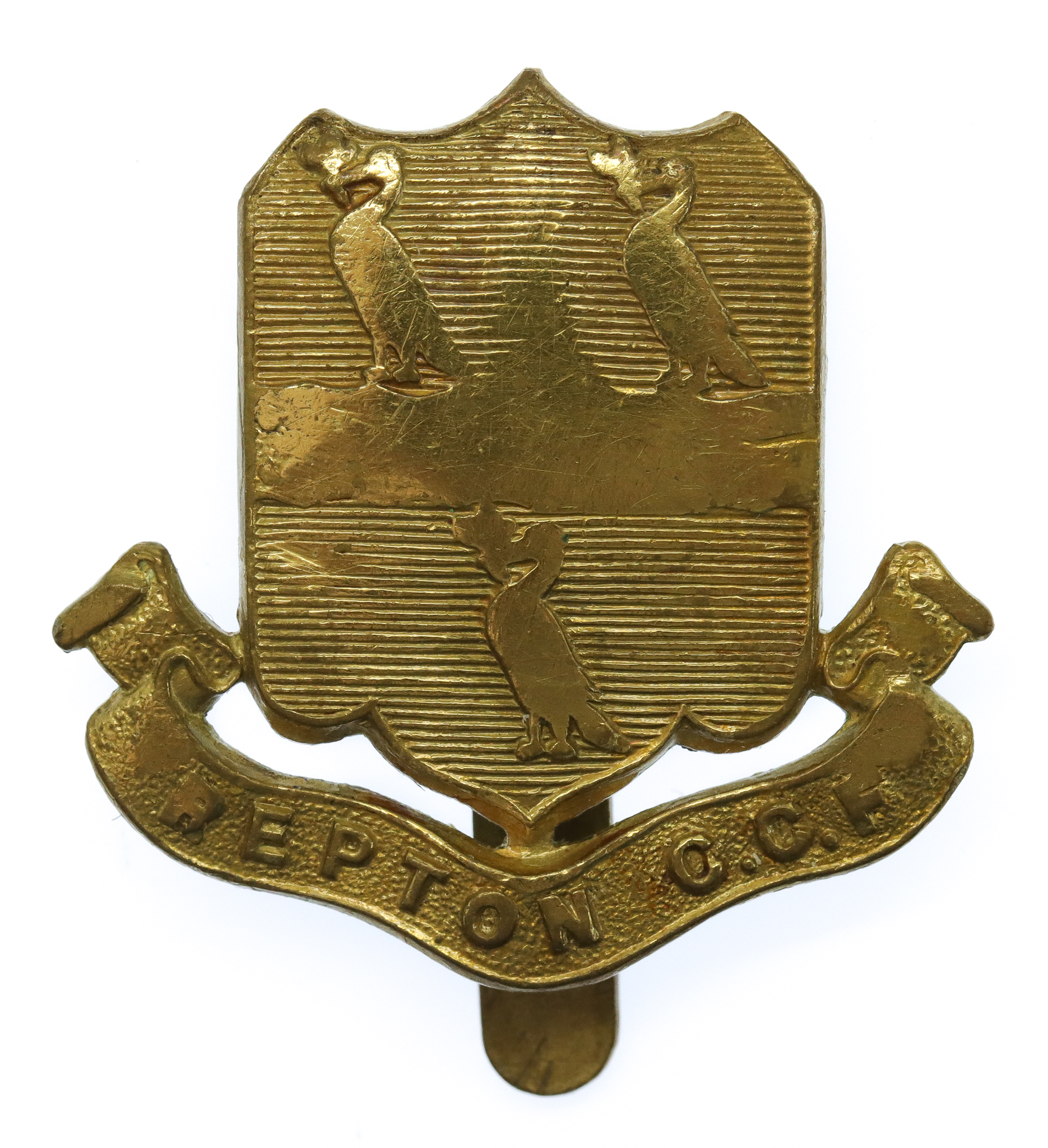 Repton School C.C.F. Cap Badge